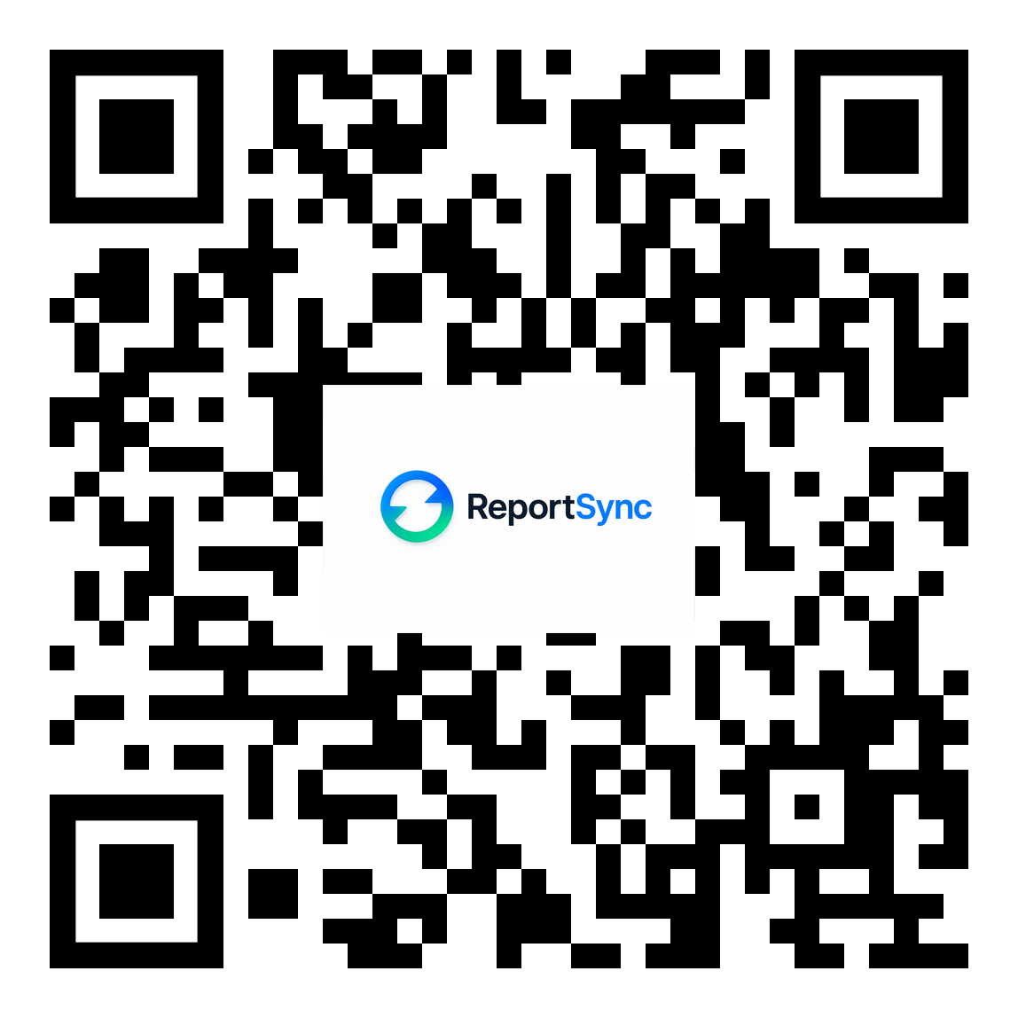 ReportSync Demo QR